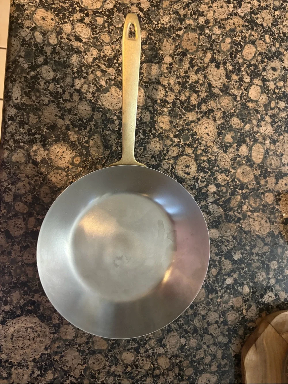 Vintage Paul Revere Copper Sauté Pan with Brass Handle - Polished Copper Finish